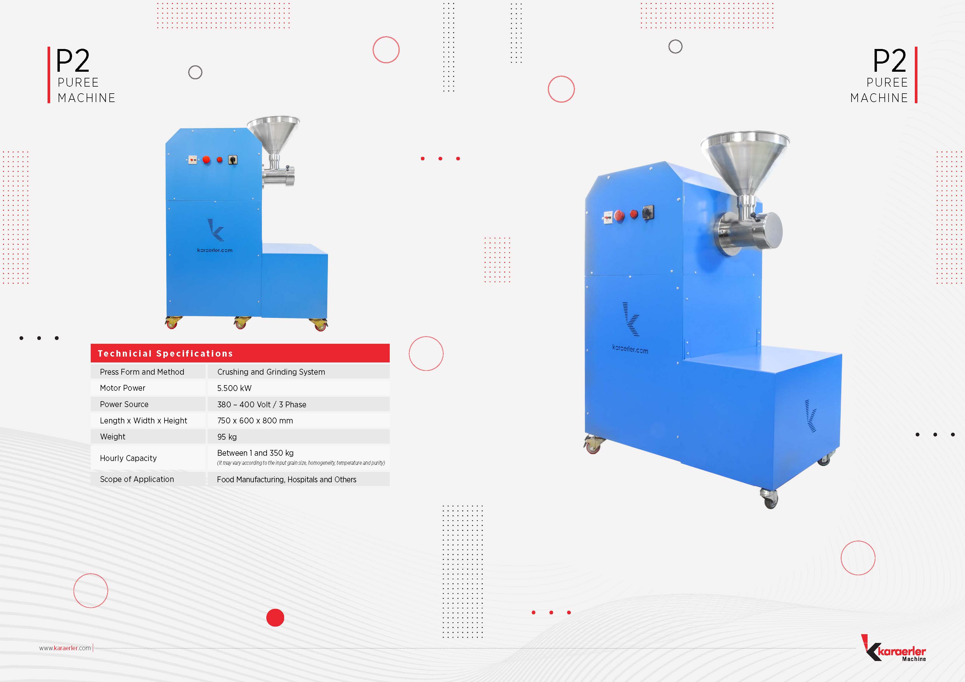 Puree Machine - P1 Plus  Cold Press Oil Machines